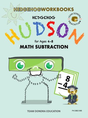 cover image of Hedgehog Hudson--Math Subtraction